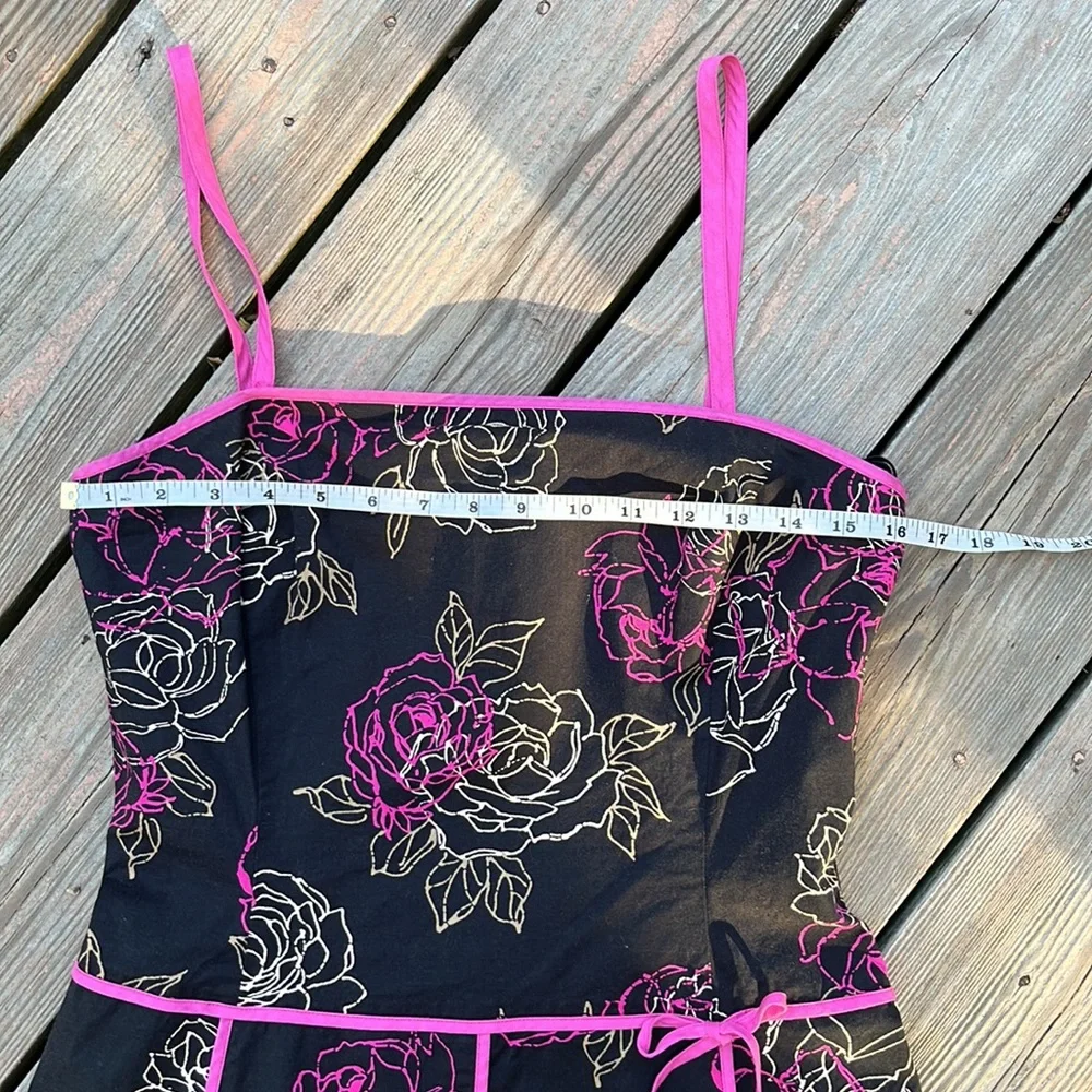 Liz Claiborne floral sundress 8 - Picture 7 of 10